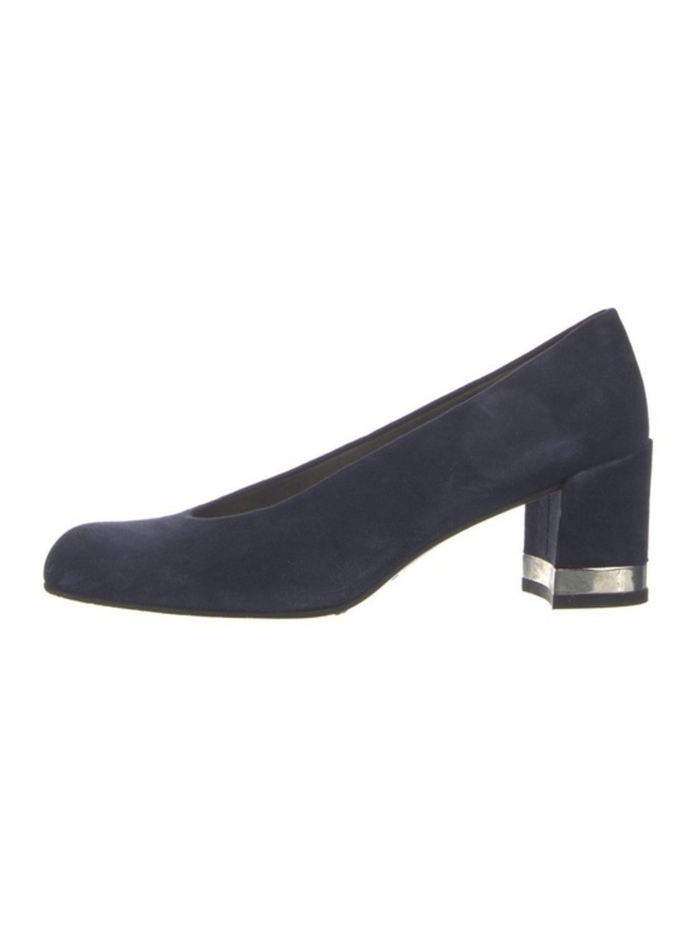 Stuart Weitzman Navy Suede Pump